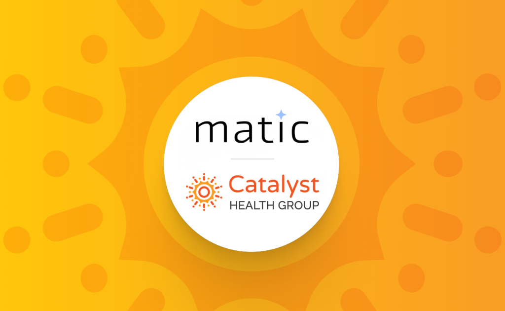 Catalyst Health Group + Matic logos